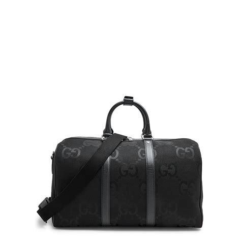 gucci holdall with wheels|Gucci jumbo canvas holdall.